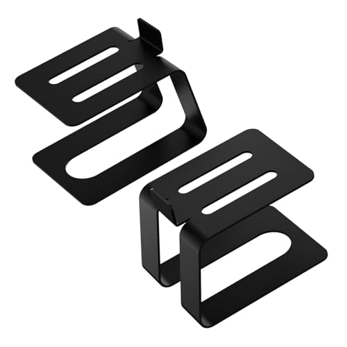 Supports de barre de son en métal avec support stable pour bureau ordonné