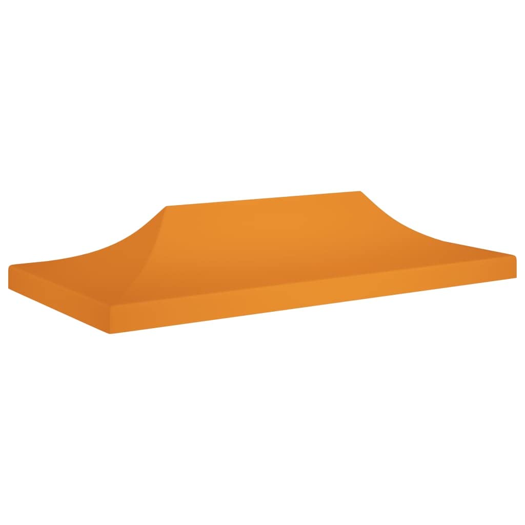 Pavillon de jardin 6x3 m toit de rechange orange bâche de fête vidaXL