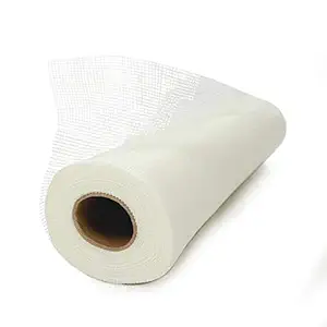 SAZOLONI FIBERMESH ROLL for Waterproofing Coating 45 GSM Thickness (1 Meter X 50 Meter) ROLL