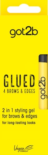 Got2b Gel fixateur à sourcils et poils de bébé - Brosse en fibre - 16 ml