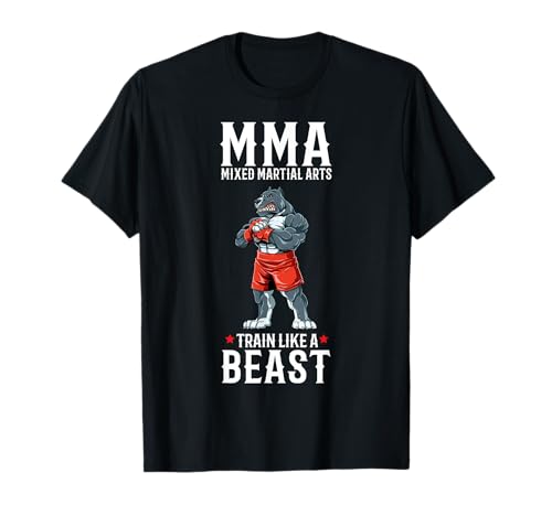 MMA Artes Marciales Mixtas Pitbull Camiseta