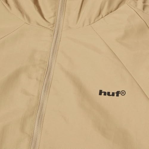 Image of HUF Men's Shell Jacket - Lightweight, Water-Resistent Zip-Up with Hood