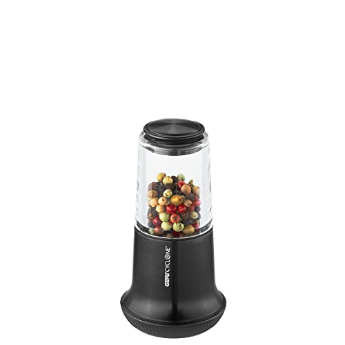 Moulin à sel ou à poivre GEFU X-Plosion 10.7 cm noir pour assaisonnement précis