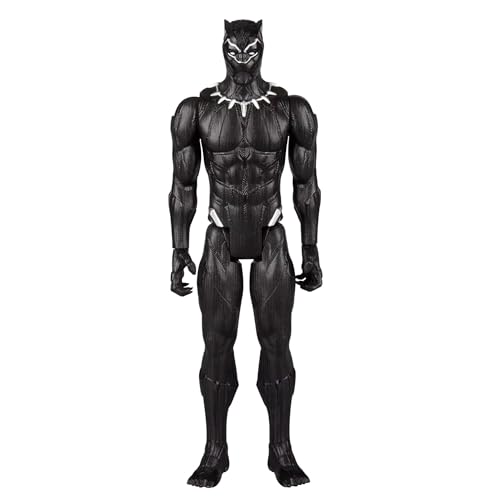 Image of Marvel Black Panther Titan Hero Series 12-inch Black Panther