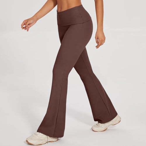 Bas de pull bootcut pour femme avec poches style jogging fluide