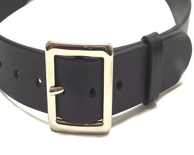 Cinturone Vega cuoio 1V61 altezza cm 4 nero misura L large
