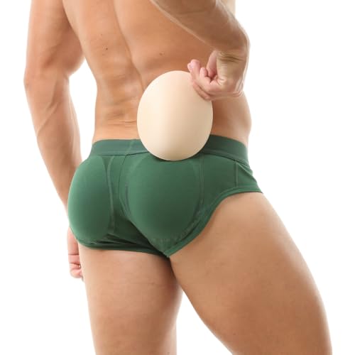 BRODDLE Mens Padded Briefs Removable Pad of Butt Lifter and Enlarge Package Pouch3