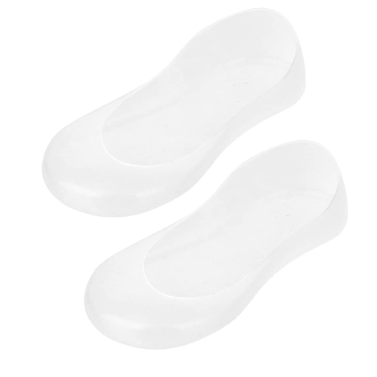 COOLHIYA -Grade Gel Heel Protector Socks White EU 34-37 US 4-6.5 UK 2-4 Foot Crack Sock Moisturizing