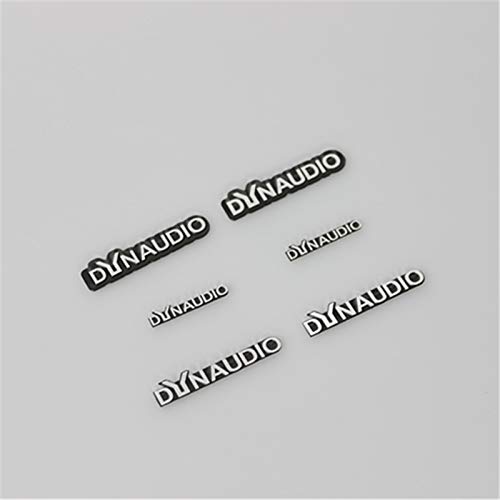 FIOLTY 4X Dyno Alluminio Altoparlante Adesivo 3D