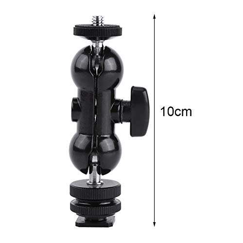 Doppio Attacco a Sfera con Adattatore per Slitta