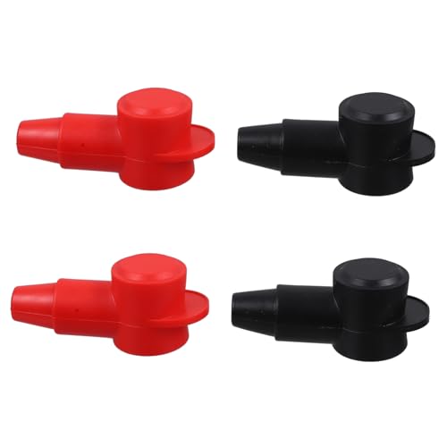 Cabilock 4Piezas Cubierta De Terminal De Batería Kit Batería Cubre De Batería Para Vehículos y Automóviles