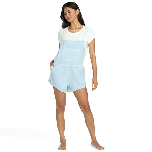 Image of Billabong Women's Wild Pursuit Cotton Twill Blend Romper