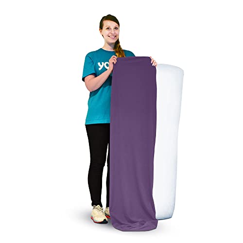 Yogibo Roll Max Cover ヨギボー ロールマックス 専用カバー パープル 抱き枕 足枕 腰枕 ビーズクッション