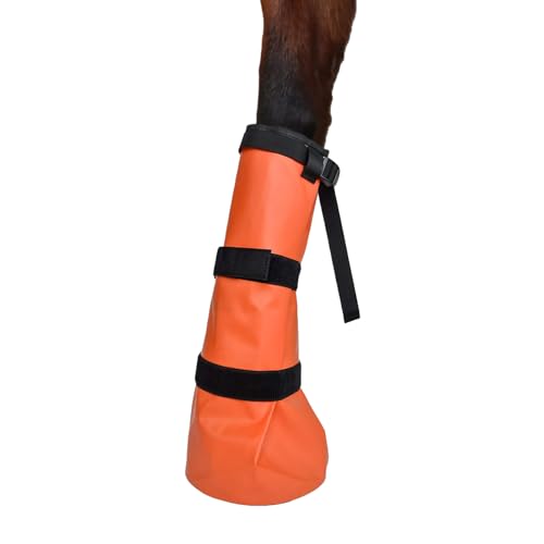 Generisch Botas de baño, cuidado para, baño de pezuñas ajustable, para uso al aire libre, entrenamiento de campo, establo, carreras, excursiones y competiciones