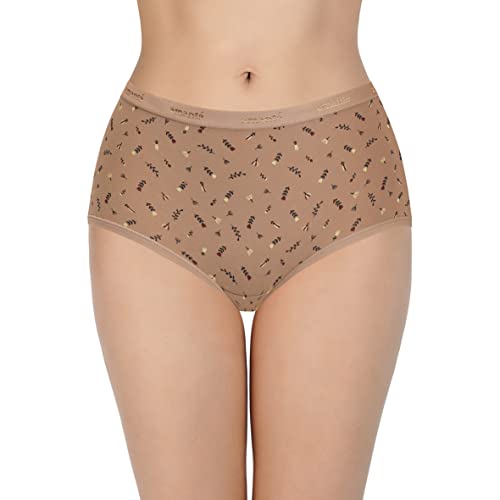 Image of Amante Printed Cotton Full Brief Panty Pack(Pack of 3)