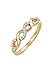 Produktbild DIAMORE Ring Damen Infinity mit Diamant (0.09 ct.) Liebe in 585 Gelbgold