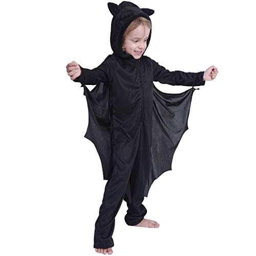 EraSpooky Kid’s Bat Costume Halloween Vampire Suit for Girls Kids Costumes Boys Suit - Funny Cosplay Party