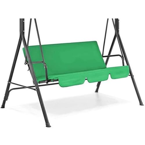 FRTmvg Housse de coussin de rechange imperméable pour balancelle de jardin 3 places en taffetas de polyester 190T - Résistante aux UV, légère et pliable...