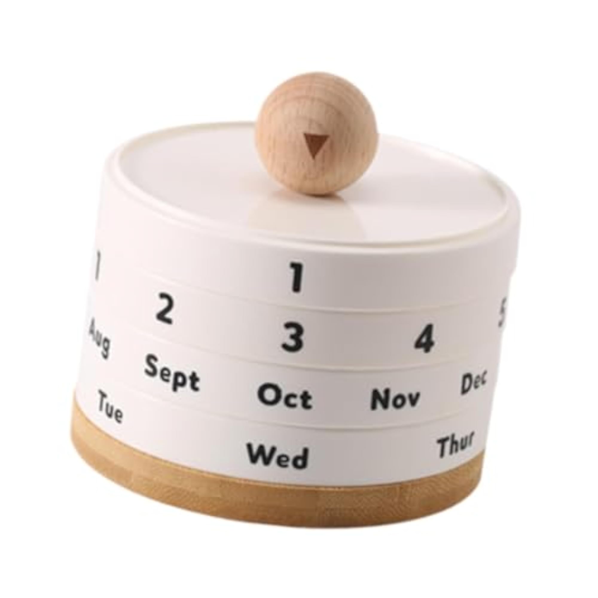 Versatile Perpetual Calendar for Desk Decor