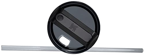 Image of STANLEY Quencher H2.0 Tumbler with Straw 14 oz | Flowstate 3-Position Lid | Cup Holder Compatible for Travel | Insulated Stainless Steel Cup | BPA-Free | Black