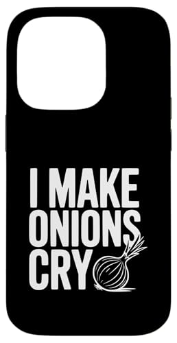 I Make Onions Cry Funny Chef ���[���A �X�}�z�P�[�X iPhone 14 Pro �p