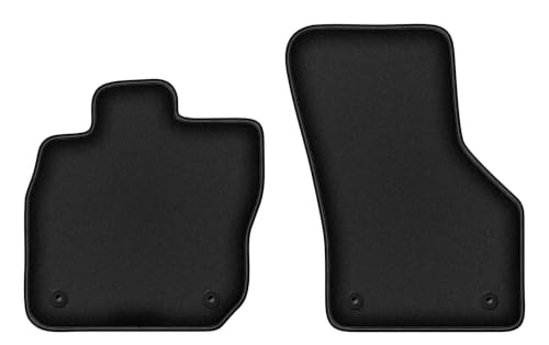 Tapis de sol avant en velours Durban pour Skoda Superb IV Break noir