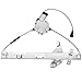 Rear Left Driver Side Power Window Lift Regulator & Motor Assembly Compatible for 2006-2013 Chevrolet Impala & 2014-2015 Impala Limited