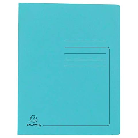 Exacompta Carpeta de Hojas A4 Turquesa Cover