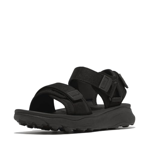 FitFlop Women's Neo-d-hyker (Xt) W/Resistant Adj. Outdoor Sandals Wedge