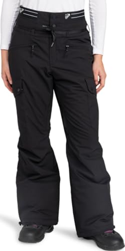 Roxy - Womens Passive Lines Snow Pants, Color Anthracite, Size: X-Small