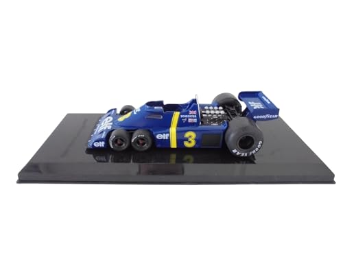 Auto de Fórmula 1 1:24 Compatible Tyrrell P34 Jody Scheckter 1976 miniatura 4