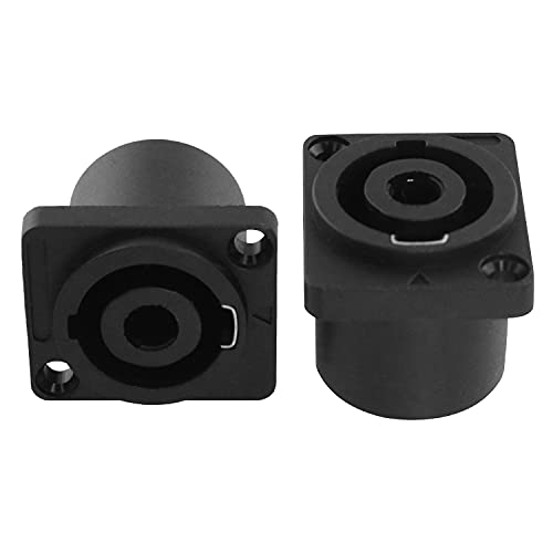 Conector hembra tipo 4 polos para altavoz, pack 2 piezas miniatura 3