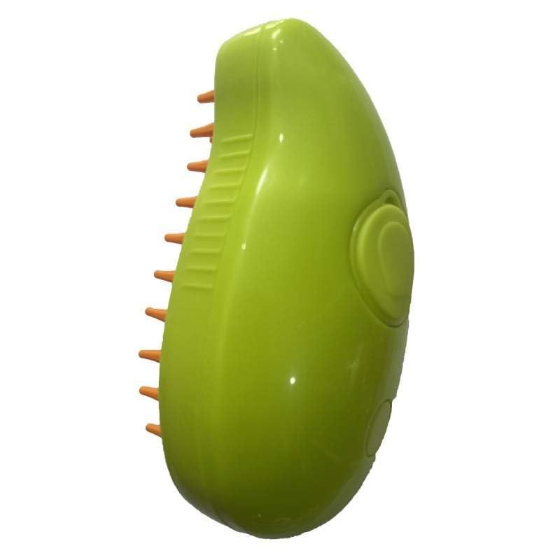 Image of Pet Steam Brush 3-in-1 - Cat & Dog Grooming Brush with Spray - Hair Remover & Deshedding Comb - Silicone Massage Cleaner for Pets