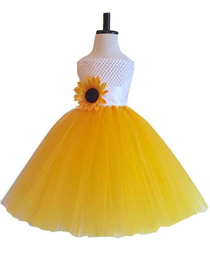 yellow birthday dress for baby girl