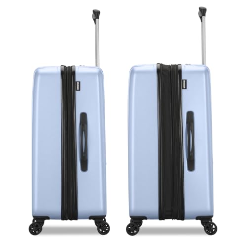 Image of American Tourister Westridge Hardside Luggage Set with Spinner Wheels, Ice Blue, 2-Piece Set (CO /L)