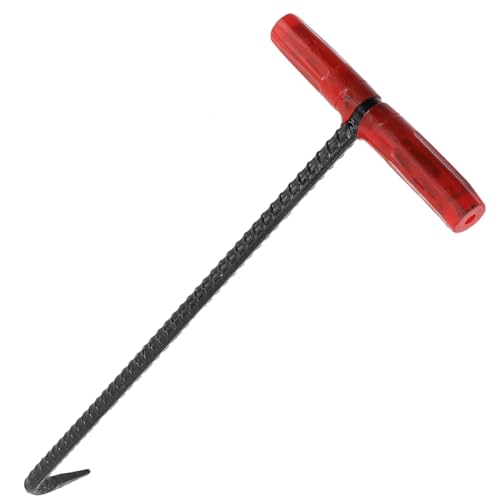 Crochet de levage robuste Healvian en acier 45 cm pour soulever sans effort