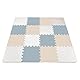 MioTetto Krabbelmatte Baby - Zertifiziert, Sicher, Robust - Spielmatte Baby, Puzzlematte, Kinderteppich - Stilvolle, Wasserfeste, Einfache