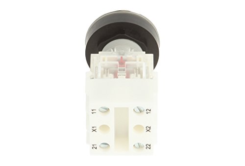 Schlegel 23.000.775 Push Button Stainless Steel, Green Button Cap, Label Symbol On/Off, Push Contact Sensor 2 Openers, Screw Connection - Image 3