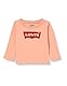 Levi’s Kids L/s batwing tee Baby Mädchen Terra Cotta. 9 Monate