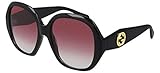  Gucci GG0796S Black/Red Shaded 56/18/140 Damen Sonnenbrillen