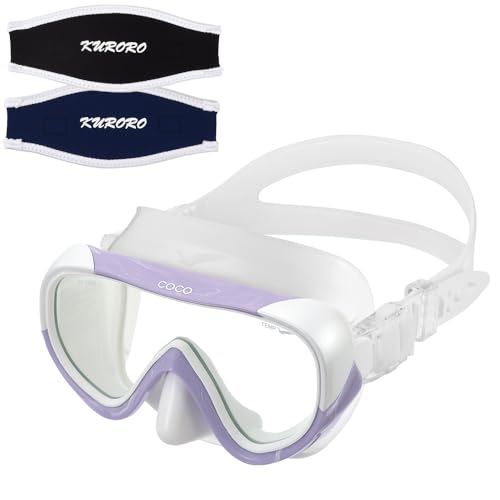 GULL COCO ココマスク ホワイトシリコン マーブルパープル×KURORO マスクストラップカバー (ローズピンク×ホワイト)