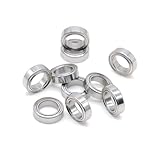 Kugellager, 4 Stück R188ZZ ABEC-7 6,35 x 12,7 x 4,76 mm Zoll große Miniaturkugellager R188 ZZ R188Z,Hochleistungslager