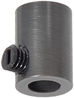 B&P Lamp® Metal Strain Relief Bushing with Nylon Set Screw, 1/8IP, Polished Nickel