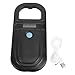 LiebeWH Portable Rechargeable Pet Microchip Scanner 134.2KHz Animal ID Reader USB C for Dog Cat Chip Identification Handheld (Black)