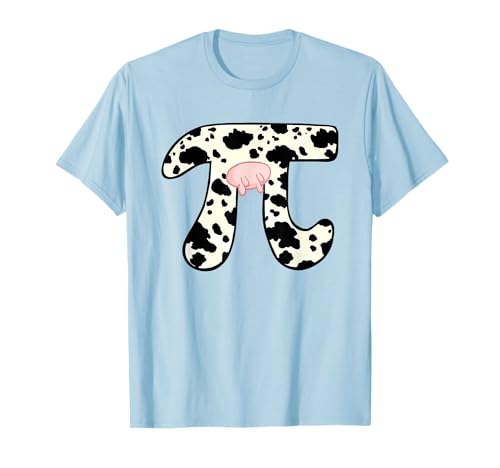 Cow Pi funny Pi Day Cow Pi Maglietta