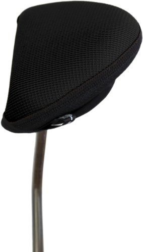 Stealth Golf Club Headcover for Oversized Mallet / 2 Ball Putter - Black