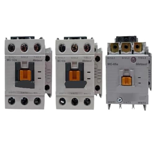 Contacteur magnétique CC Metasol série MC de haute précision pour automatisme 220V