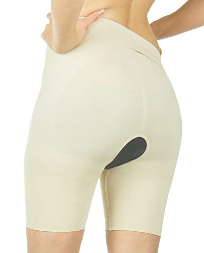 DressTech Crossdressing - Cintura Incrociata con Cavallo Aperto Beige (L)