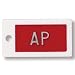 Word X-Ray Markers (Plastic) - 1 Character, 3/8