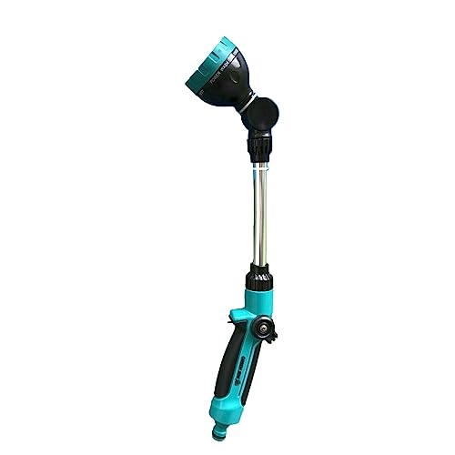 PNJB 7 Dial Function Pattern Watering Lance Hose Tool, Quick Fit Gardening Water, Adjustable Flow, Garden Watering Sprayer, Adjustable Flow Control, Versatile Uses